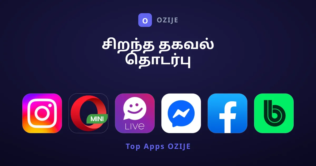 சிறந்த தகவல் தொடர்பு செயலிகளின் புதிய தொகுப்பு